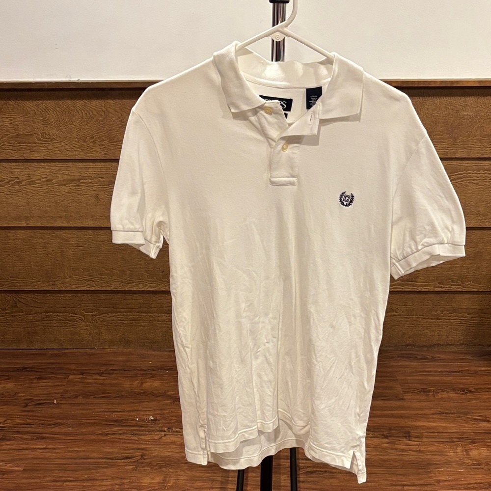 Chaps White Polo Shirt